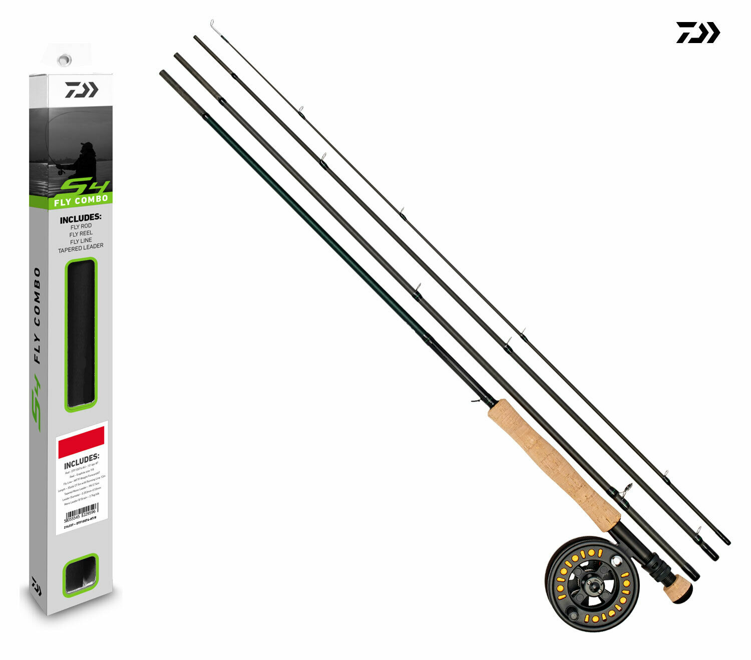 Daiwa S4 Fly combo- Flugfiskeset-