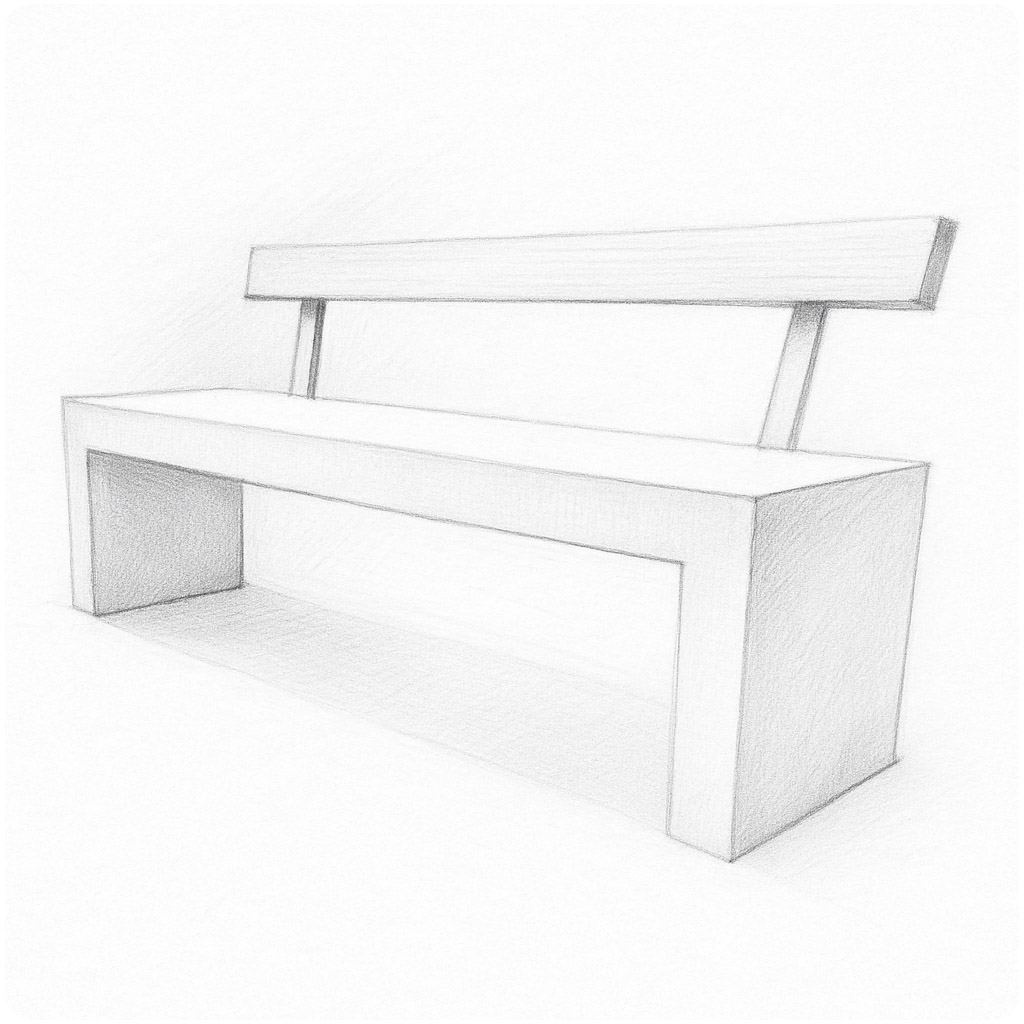 Parkbänk Design