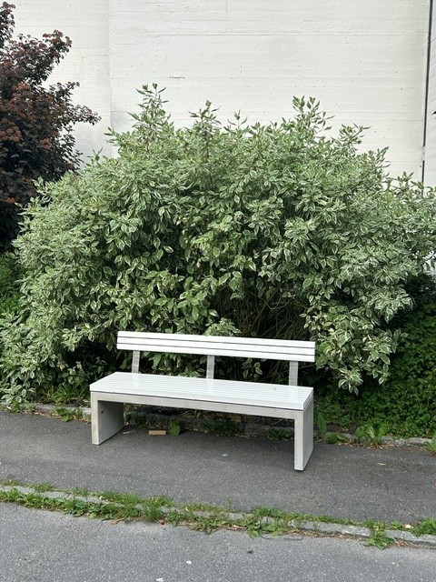 Parksofa till Sinsen Kirke i Norge