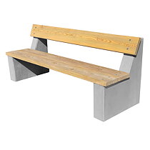 Parksoffa betong Oxalis