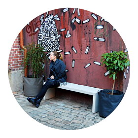 Utemøbler til Café i Göteborg