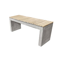 Parkbänk - Betongbänk Amaryllis