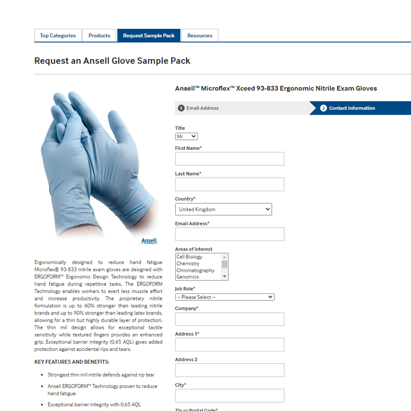 Store Front - Lead Generation Form - 2