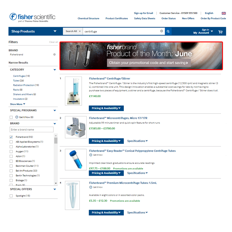 Search Results Advertisement