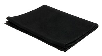 Retro scarf, svart från CTH Ericson, slät, mjuk, varm och skön