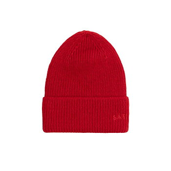 Molly stickad mössa, unisex, Red från Sätila
