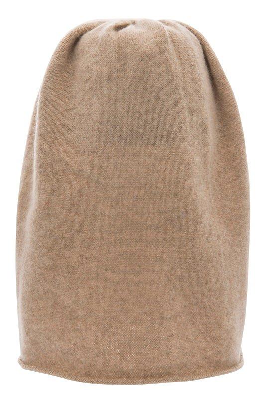 Stickad beanie, cashmeremössa, sand,  mjuk, varm och skön - 3