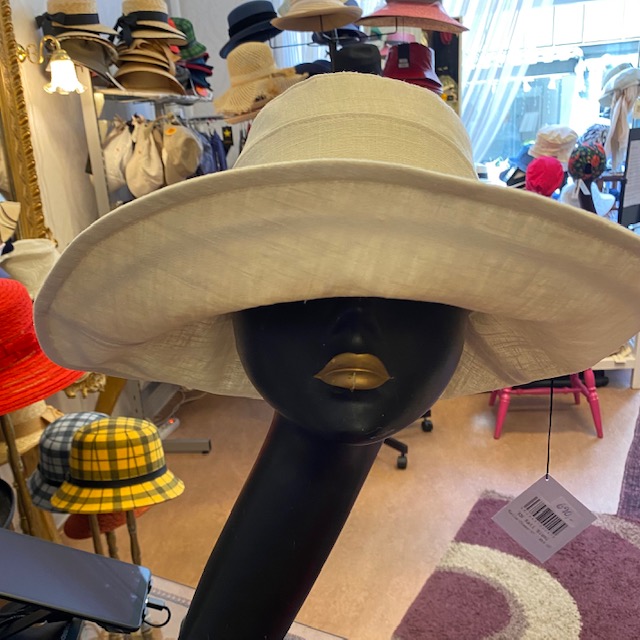 Kalla, linnehatt från KNCollection, rose, en storlek, ca 57 cm REA! - 2