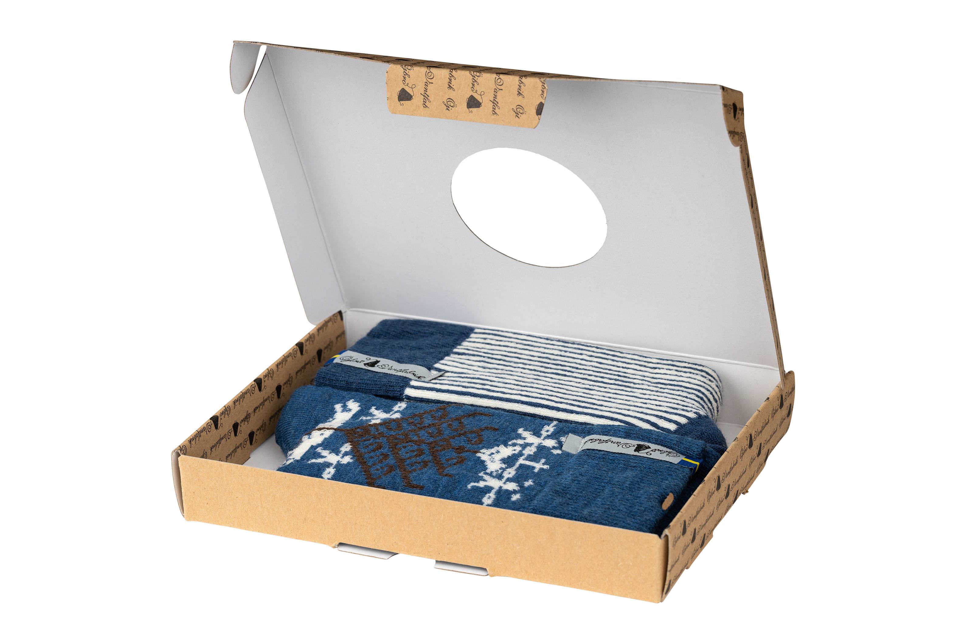 Merinostrumpor, Yggdrasil/Livtrånad  2 pack Storlek L/42-45  - 2