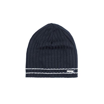 Reflect stickad mössa, navy unisex, från Sätila