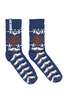 Merinostrumpor, Yggdrasil, unisex, storlek L/42-45