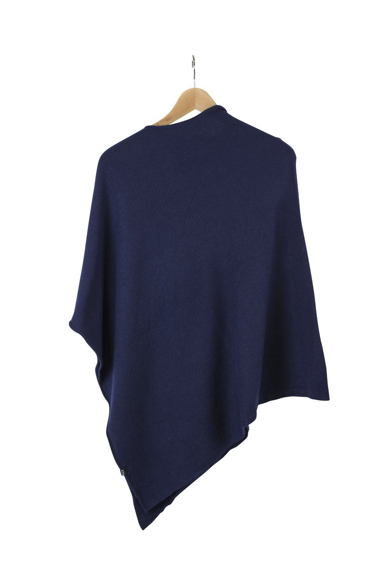 Ania Poncho från KN Collection,  navy