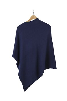 Ania Poncho från KN Collection,  navy