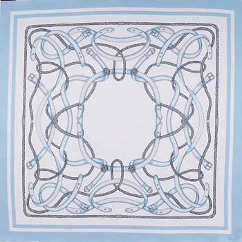 Klassisk sidenscarf skyblue från Amanda Christensen