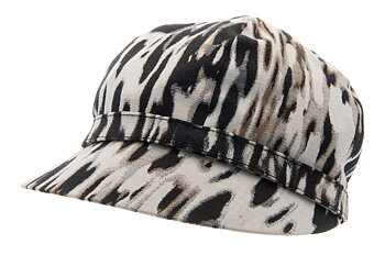 Helena, damkeps m leopardmönster från CTH Ericson 