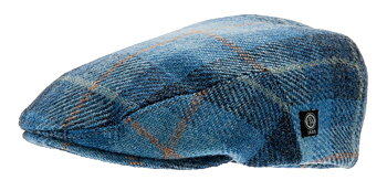 Edward HarrisTweed, Plaid blue  från CTH Ericson, 