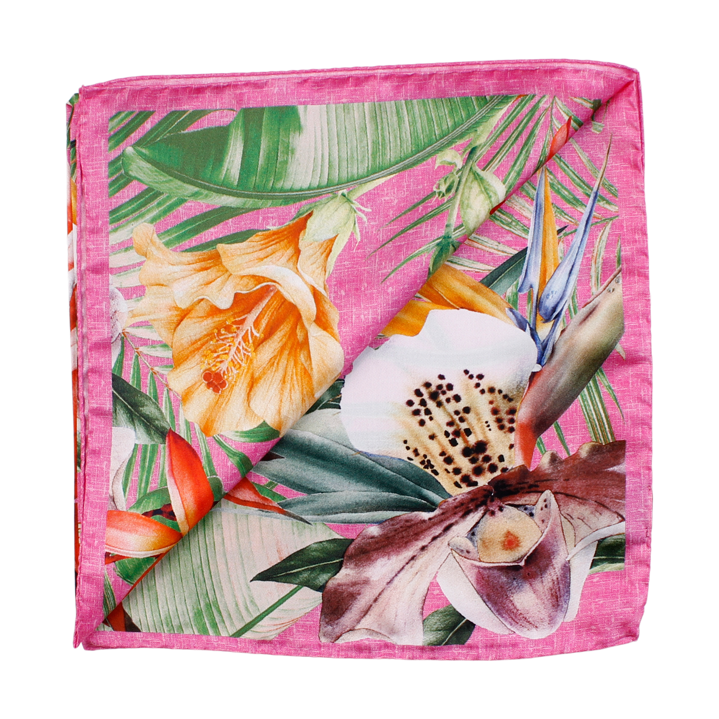 Klassisk sidenscarf från Amanda Christensen, 53 x 53 cm