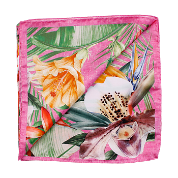 Klassisk sidenscarf från Amanda Christensen, 53 x 53 cm