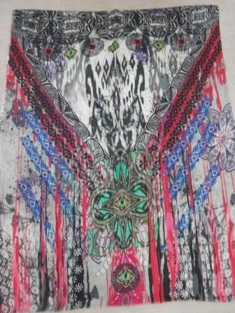 Susan, vacker ull/sidensjal från LindaLykke 70 x 180cm  - 2