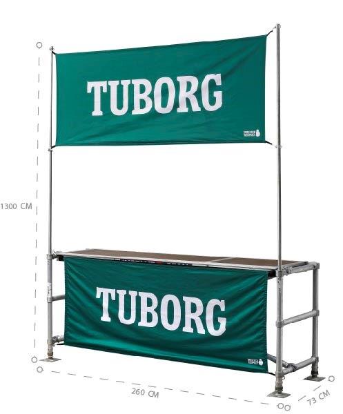 Stilladsbar + Top Banner