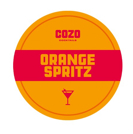 COZO Orange Spritz Frog Eye Sæt