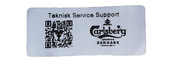 QR Klistermærke