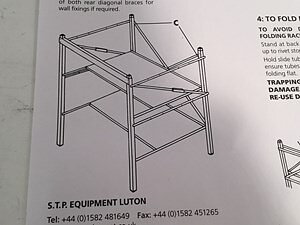 BIB RACK/LILLE SIRUPSREOL