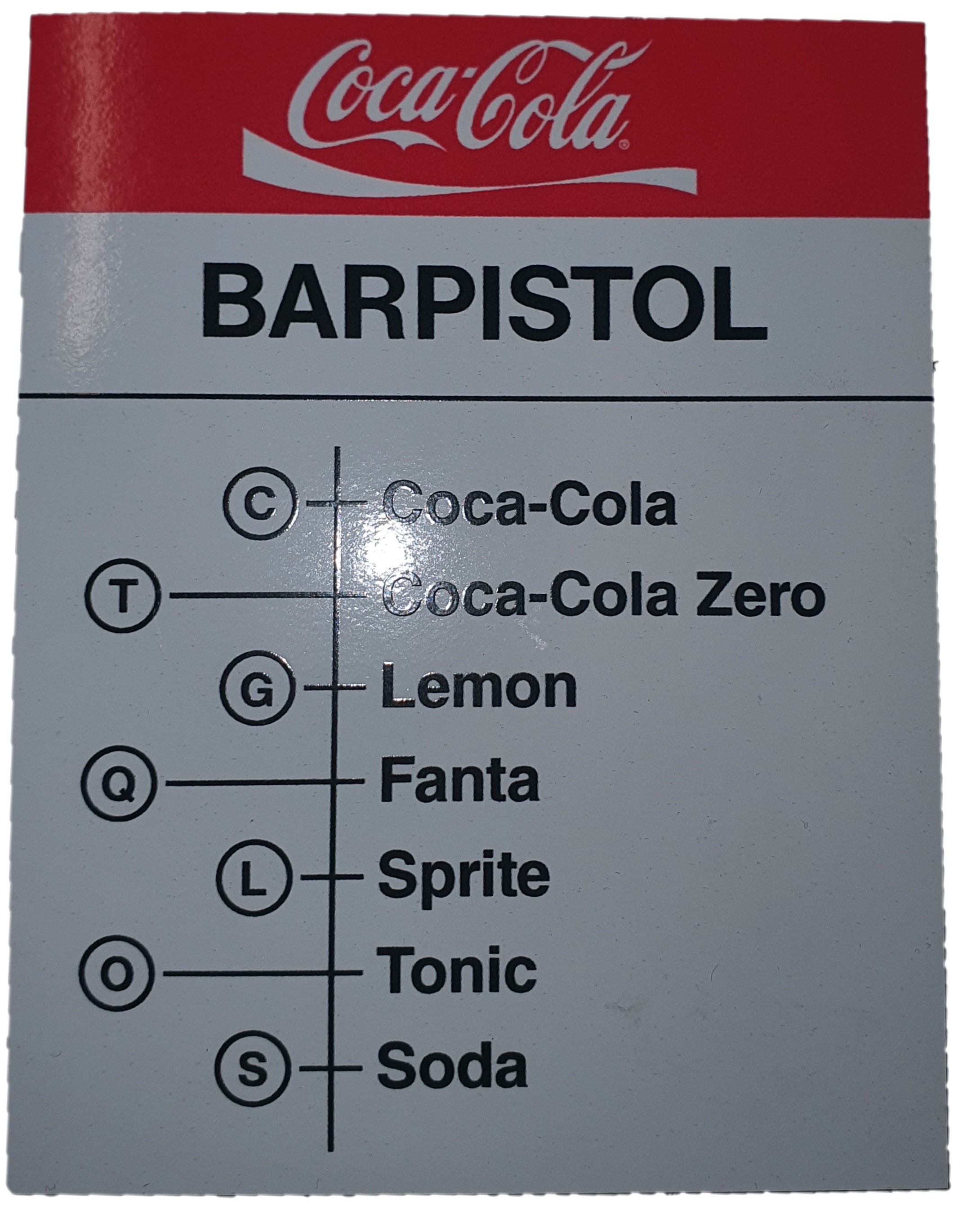 Barpistol mærker (Ved 200 stk.)