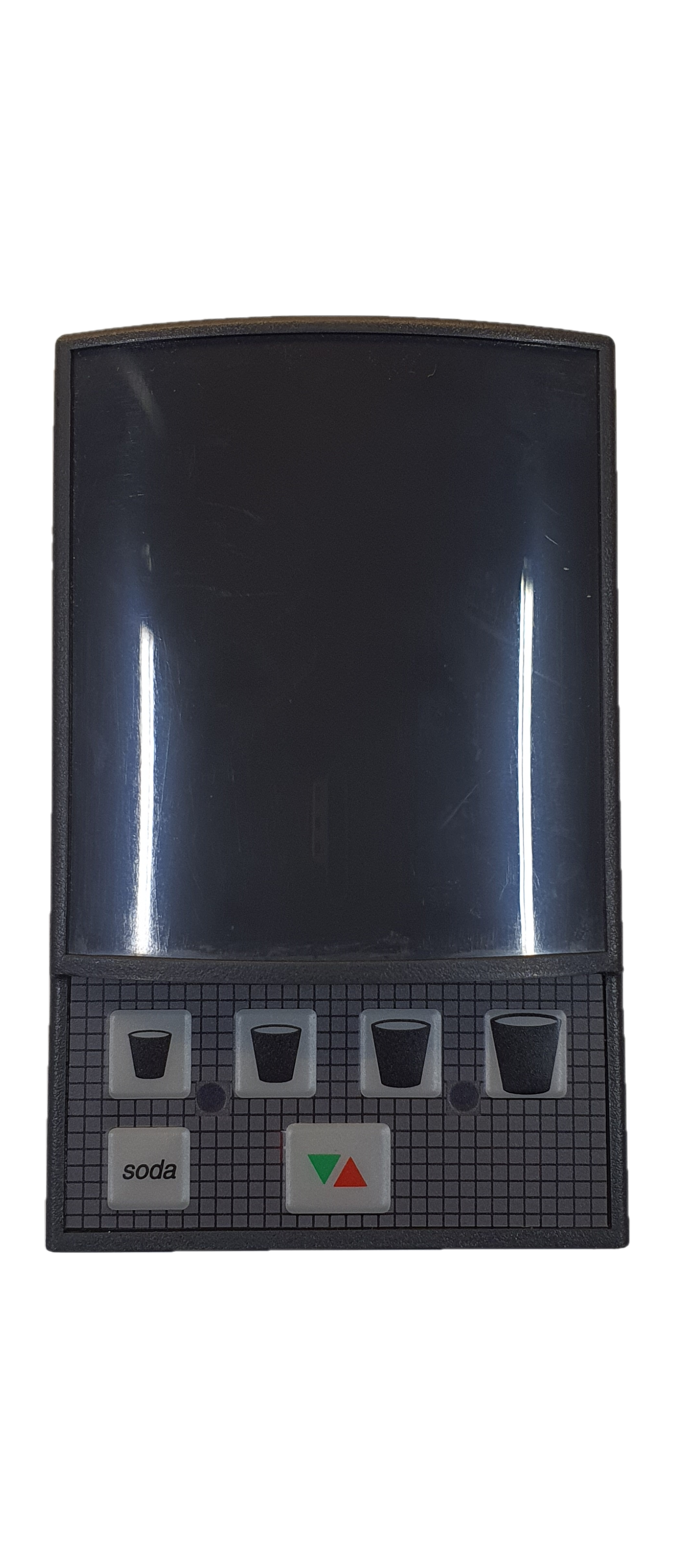 Frontpanel, med Portionering, samt soda