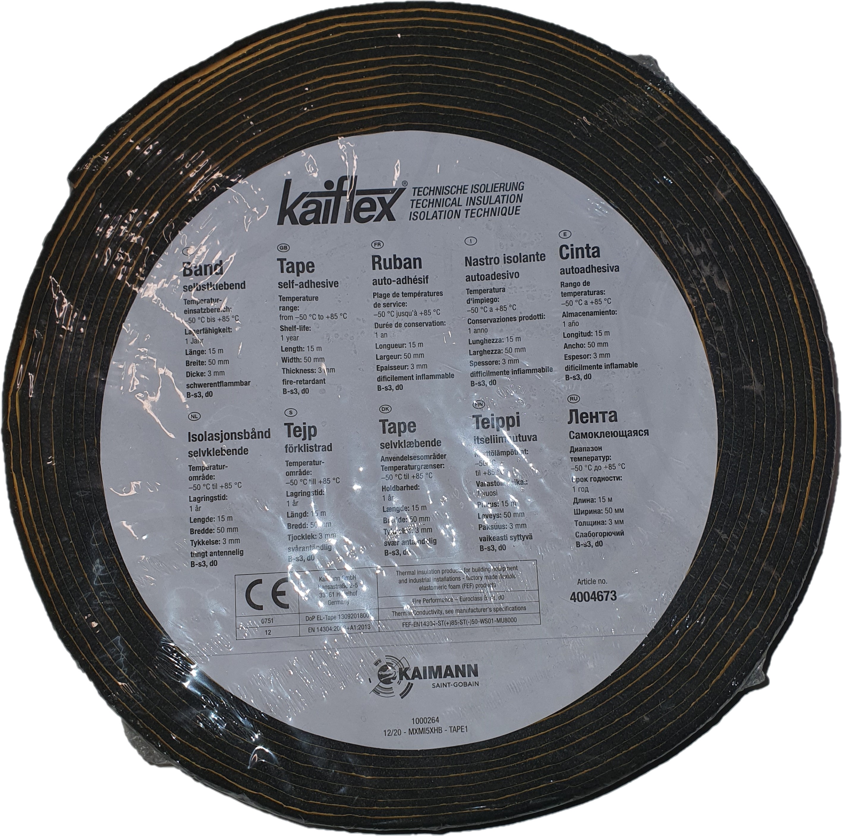 KAIMANN TAPE 3 X 50 X 1500 MM