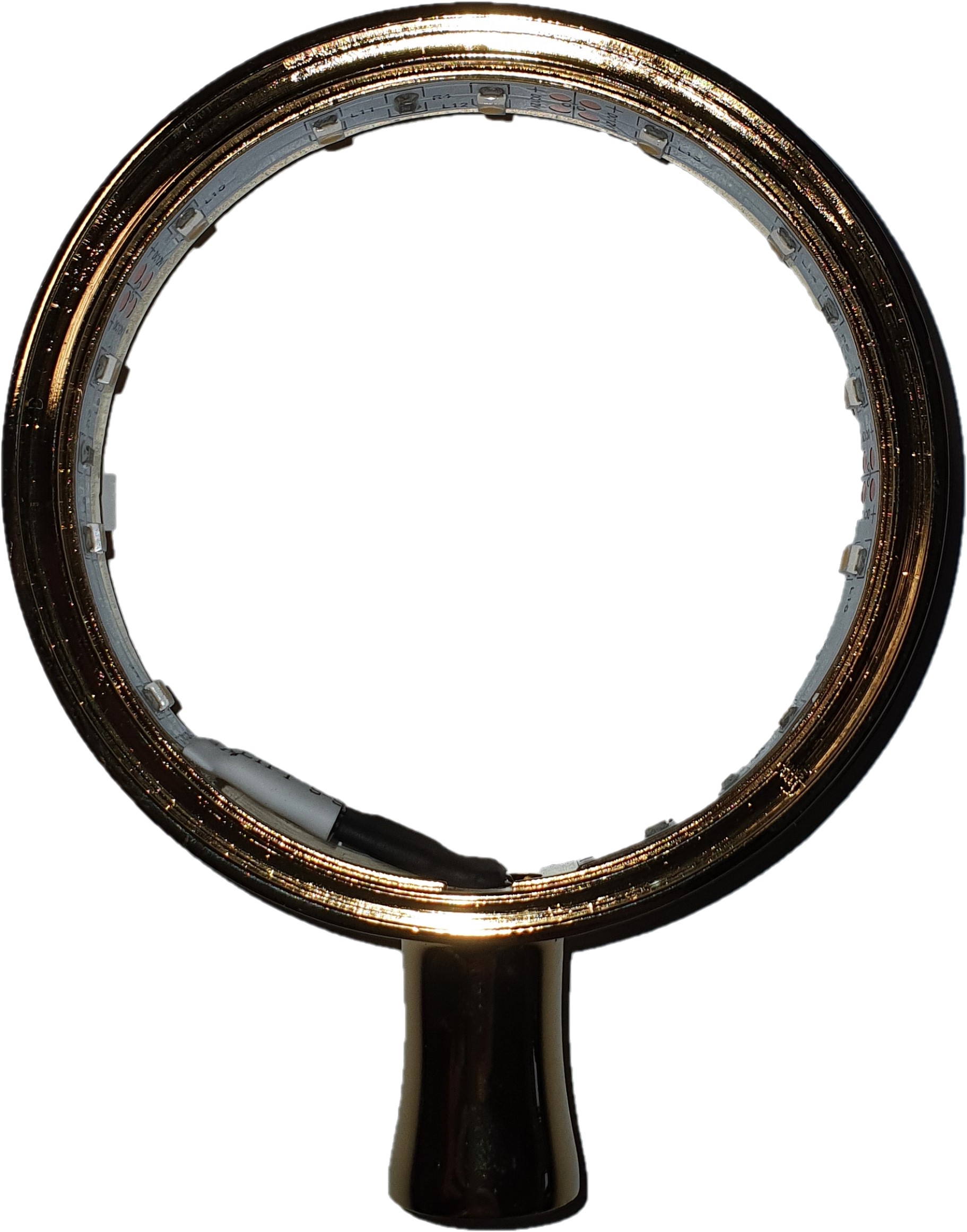 Medallion -Frogeye GOLD,  81mm LED
