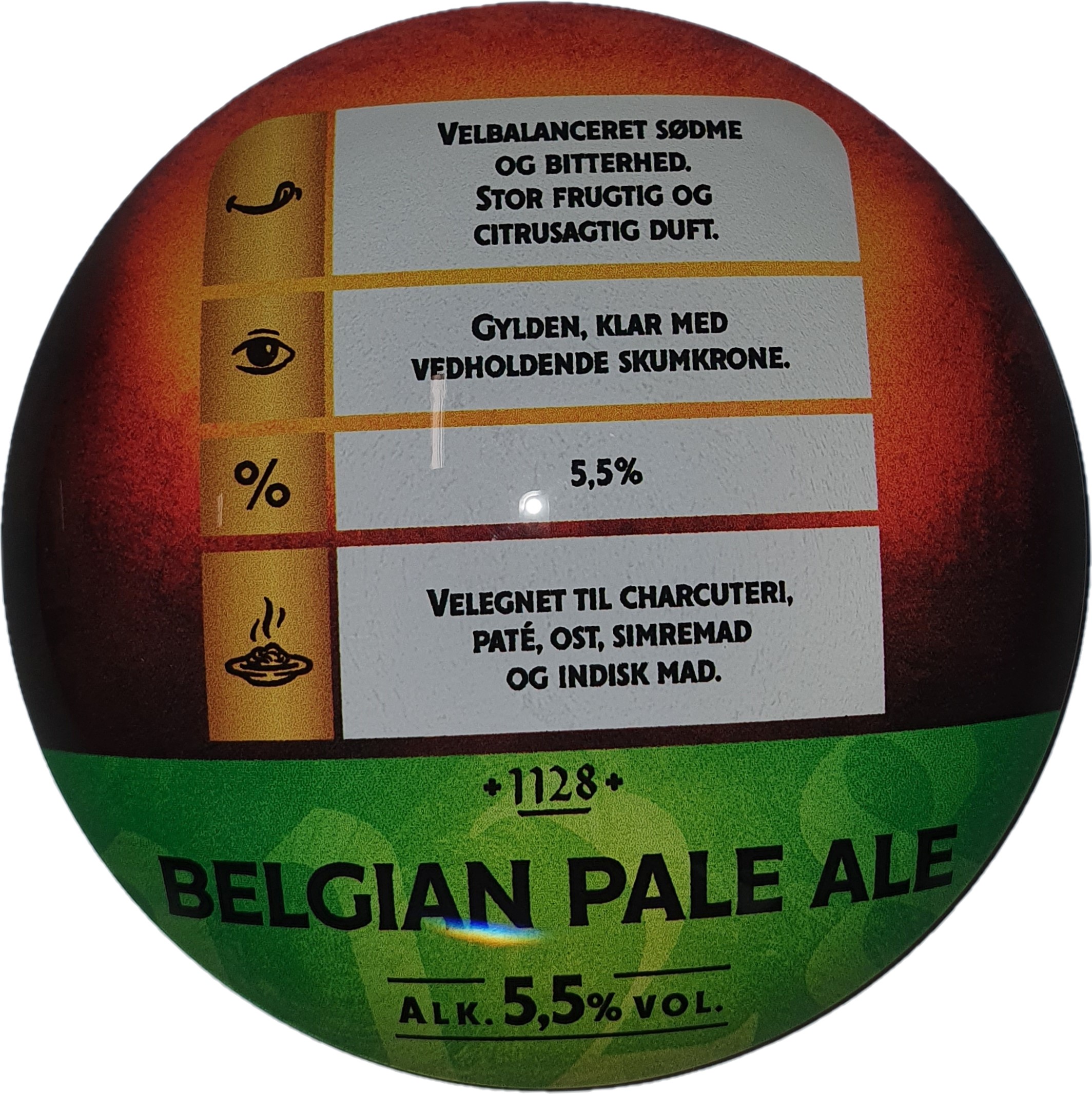Brand Grimbergen Belgian Pale Ale Frog Eye sæt - 2