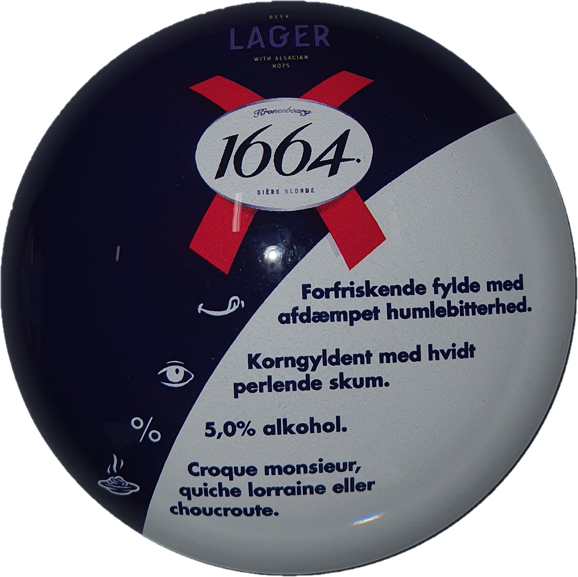 Brand Kronenbourg 1664 Frog Eye sæt - 2