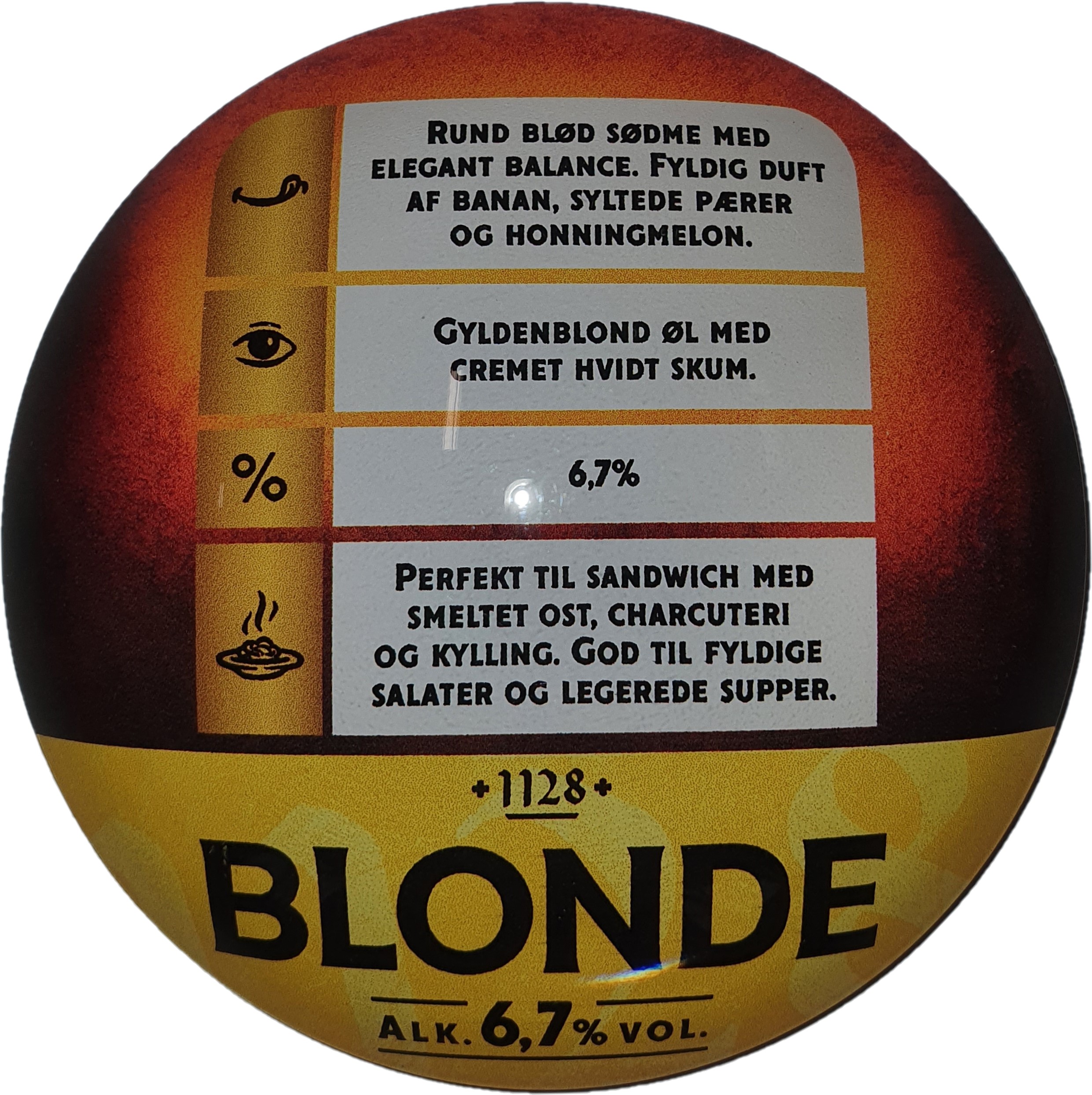 Brand Grimbergen Blonde Frog Eye sæt - 2