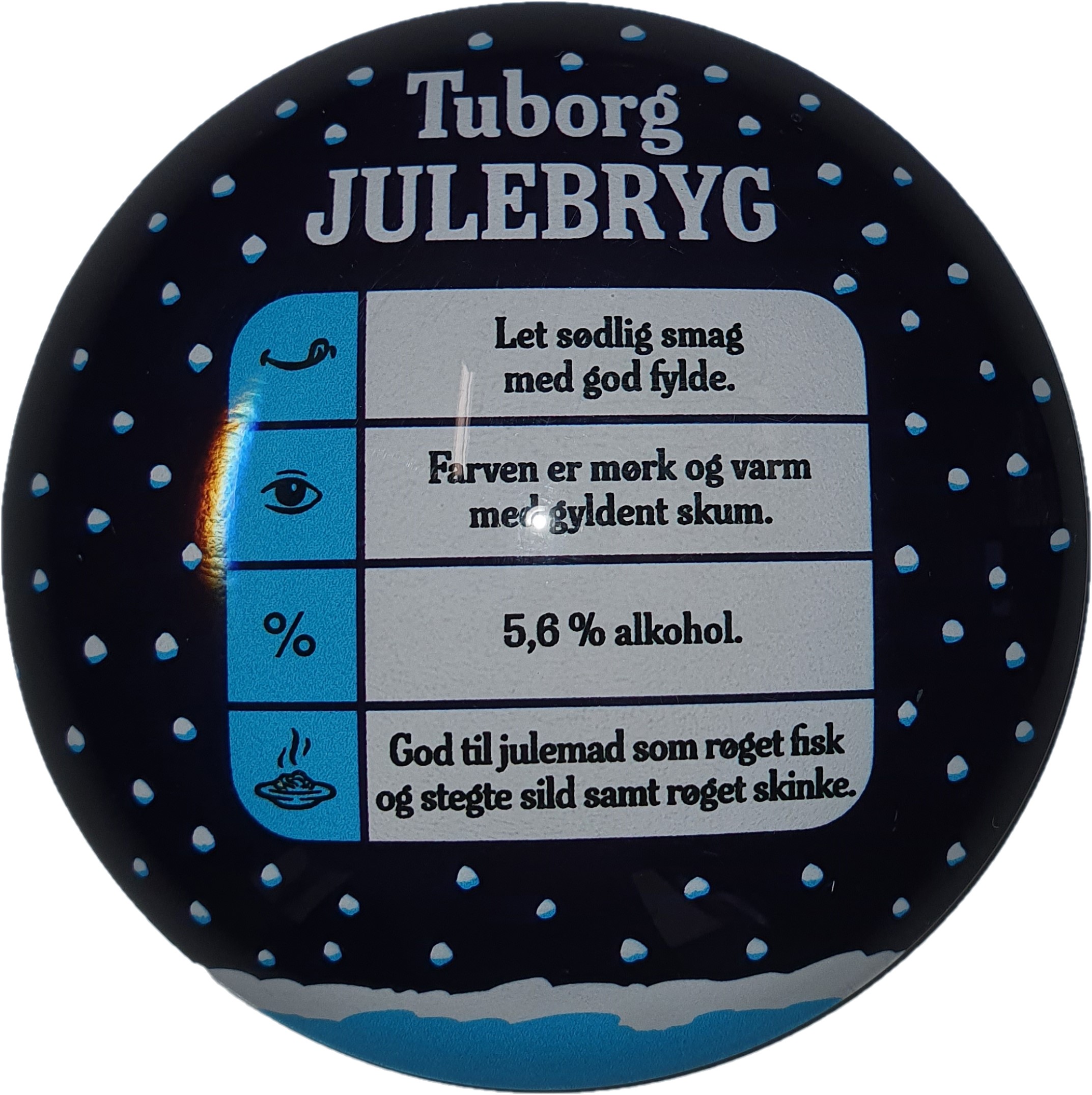 Brand Tuborg Julebryg Frog Eye sæt - 2