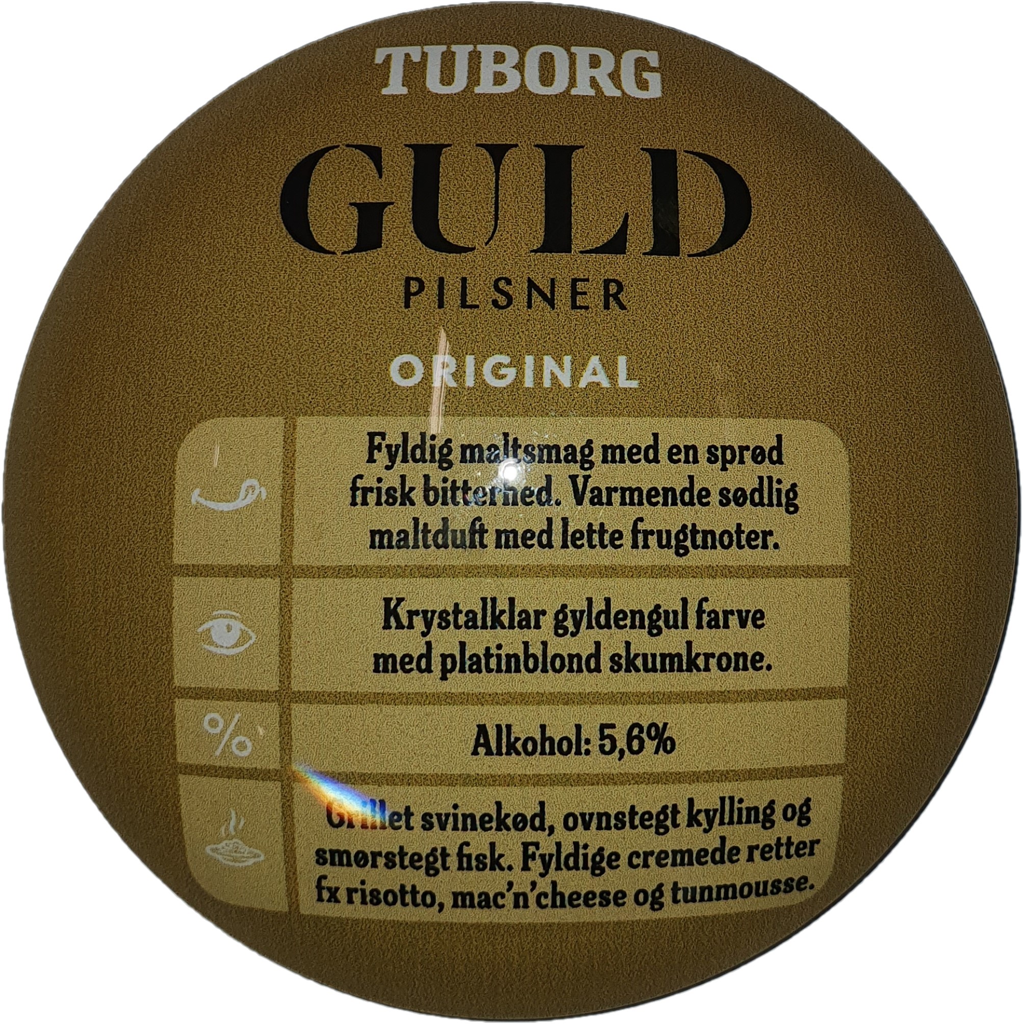 Brand Tuborg Guld Frog Eye sæt - 2