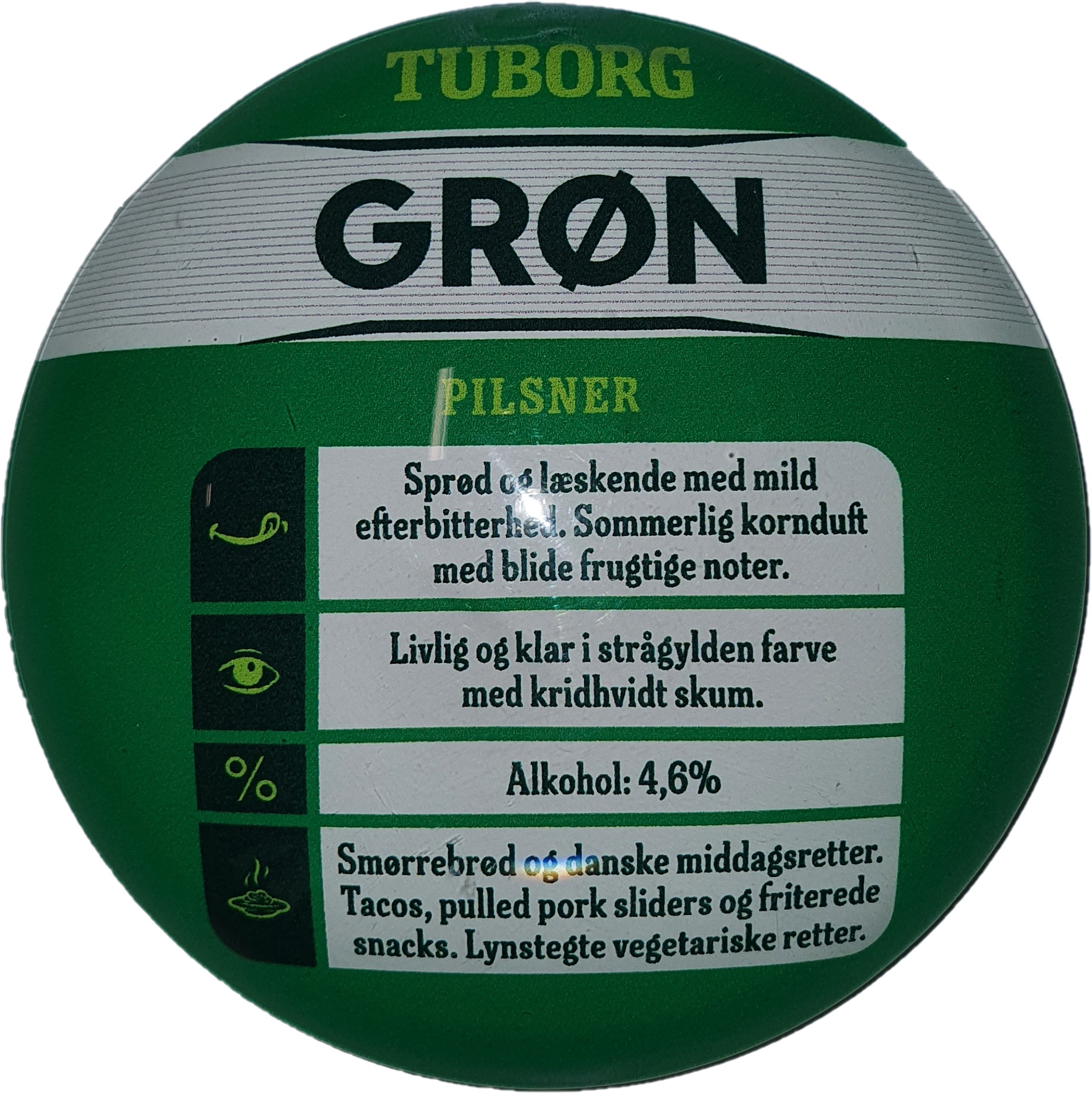 Brand Tuborg Pilsner Frog Eye sæt - 2