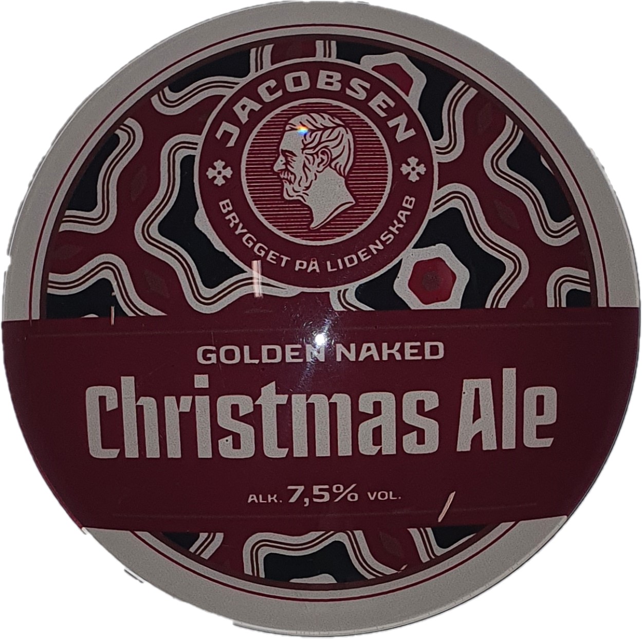 Brand Jacobsen Golden Naked Christmas Ale Frog Eye sæt