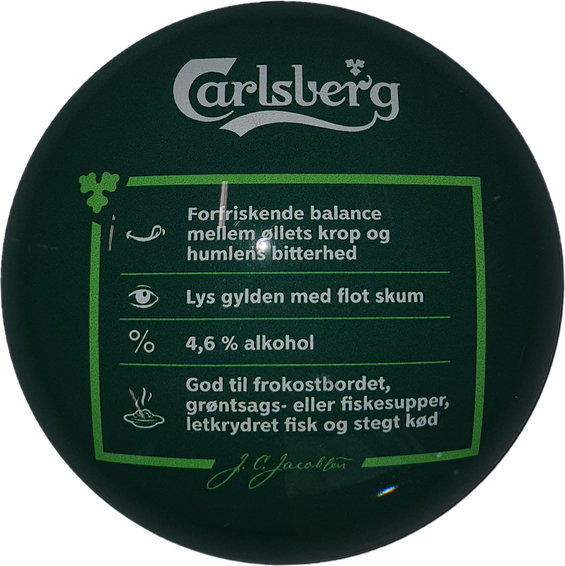 Brand Carlsberg Pilsner Frog Eye sæt - 2