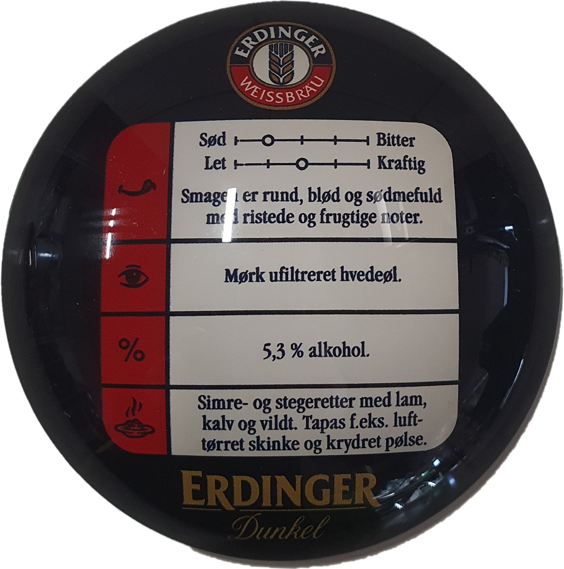 Brand Erdinger Dunkel Frog Eye sæt - 2