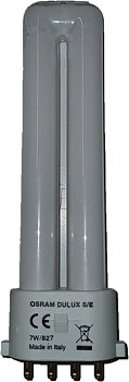 LYSSTOFRØR 7W 4 PINS