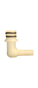 Vinkelstuds 1/2-1/4 T/udlufter