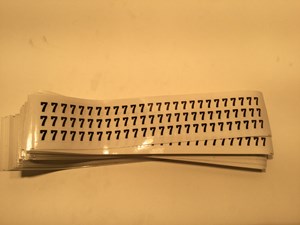 LEDNINGSMÆRKE MARKO NR 7 78STK/ARK