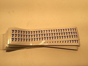 LEDNINGSMÆRKE MARKO NR 7 78STK/ARK