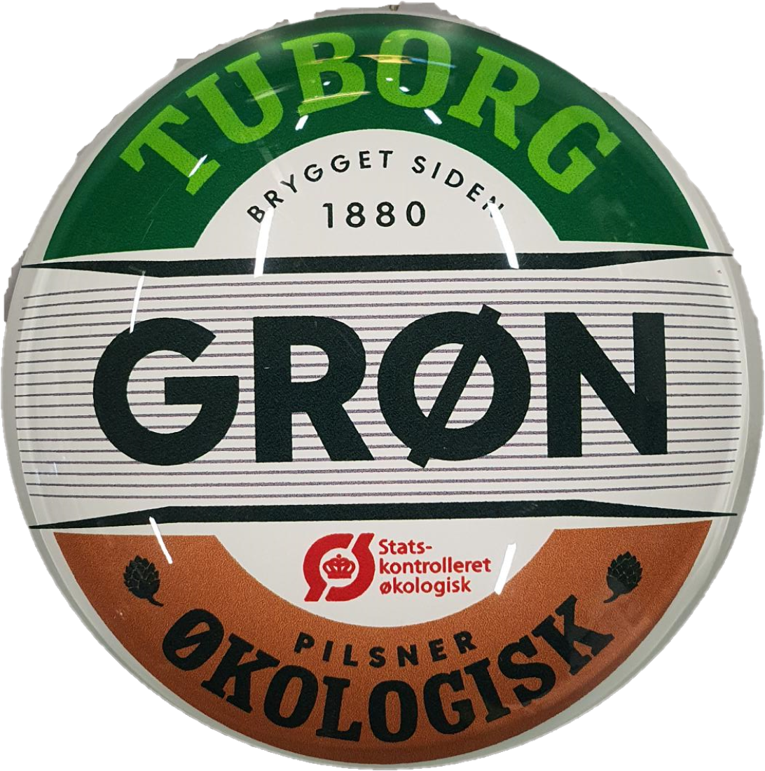 Badgeholder Tuborg Grøn Økologisk Frog Eye