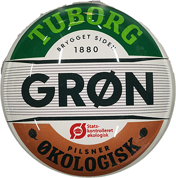 Badgeholder Tuborg Grøn Økologisk Frog Eye