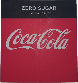 Lyskasse brandsquares Coca Cola Zero