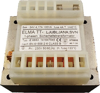 Transformer 100VA Energize 2-3