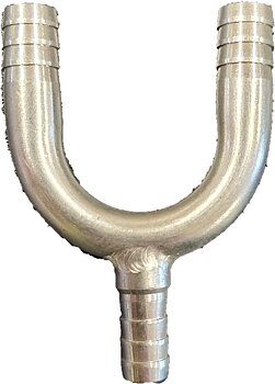 Y-Stykke 7-10-10mm.mm. (Ved 1000 stk.)
