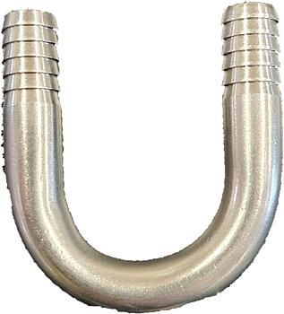 U-Stykke 10mm.